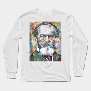 WILLIAM JAMES watercolor portrait .4 Long Sleeve T-Shirt